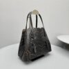 ALAIA MINA 25 VIENNE WAVE GLOSSY CALF