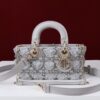DIOR Small Lady D-joy Beaded lace embroidery