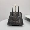 alaia mina 25 vienne wave glossy calf