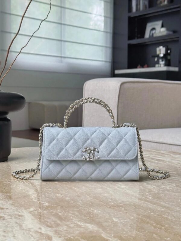 CHANEL Flap Phone Holder With Chain