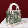 DIOR lady dior-tas Flower Cannages Calfskin