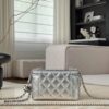 CHANEL Vanity MINI Flap Bag Silver