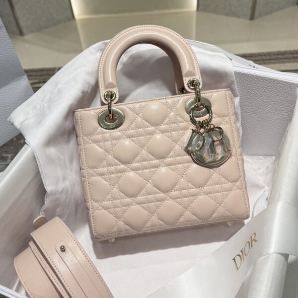 Dior Small Lady Dior Bag Cannage Lambskin