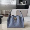 CHANEL 25 Hobo Bag Suede-Blue