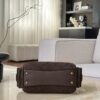 CHANEL 25K Metallic Quilted Bowling Bag in Calfskin,