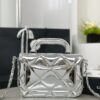 CHANEL Clutch with Chain Mirror Calfskin