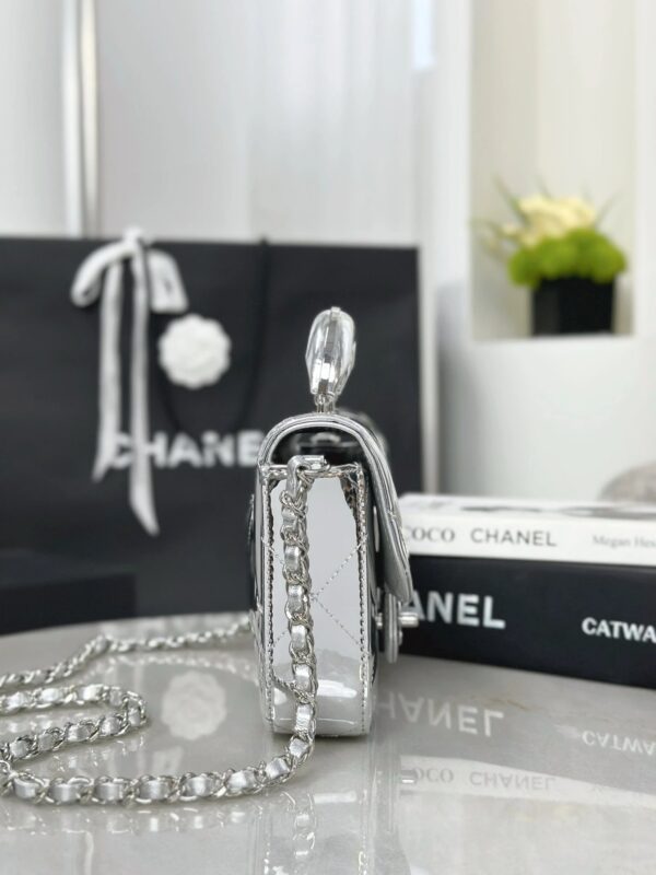 CHANEL Clutch with Chain Mirror Calfskin