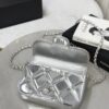 CHANEL Clutch with Chain Mirror Calfskin