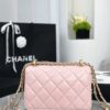 CHANEL Classic WOC with Double Gold Ball Charm