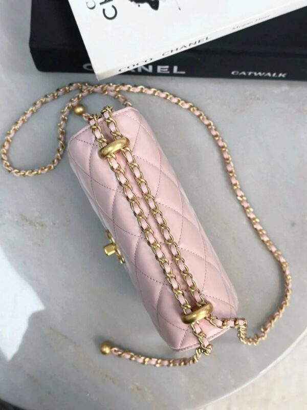 CHANEL Classic WOC with Double Gold Ball Charm