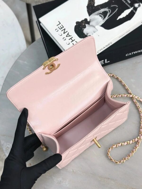 CHANEL Classic WOC with Double Gold Ball Charm