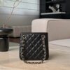 CHANEL Grained Embossed Calfskin Leather Hobo Bag