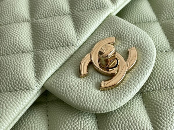 CHANEL Classique Flap Medium Handbag Caviar Leather