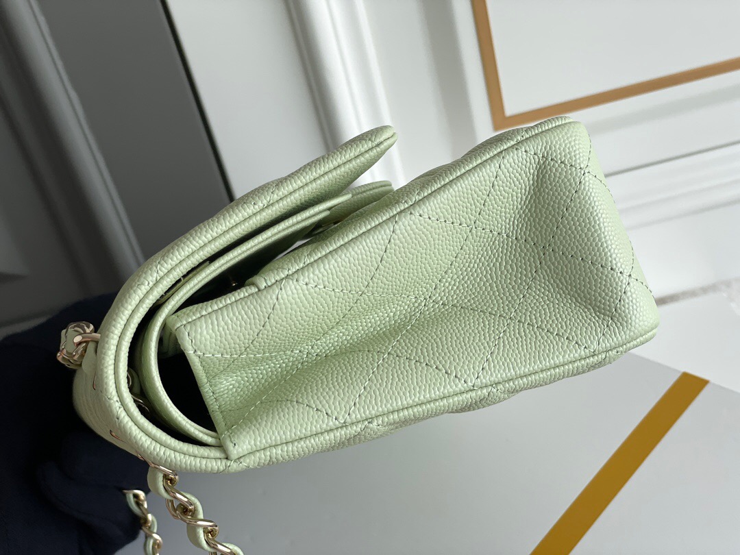 IMG_8183 CHANEL Classique Flap Medium Handbag Caviar Leather - 图片 3