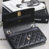 chanel 25s lambskin & crystal woc