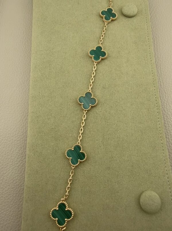 Screenshot VCA Vintage Alhambra pendant-Malachite