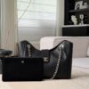 CHANEL Tote Bag Grained Calfskin