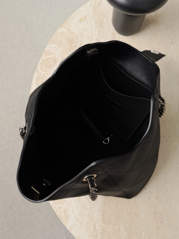 CHANEL Tote Bag Grained Calfskin