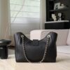 CHANEL Tote Bag Grained Calfskin