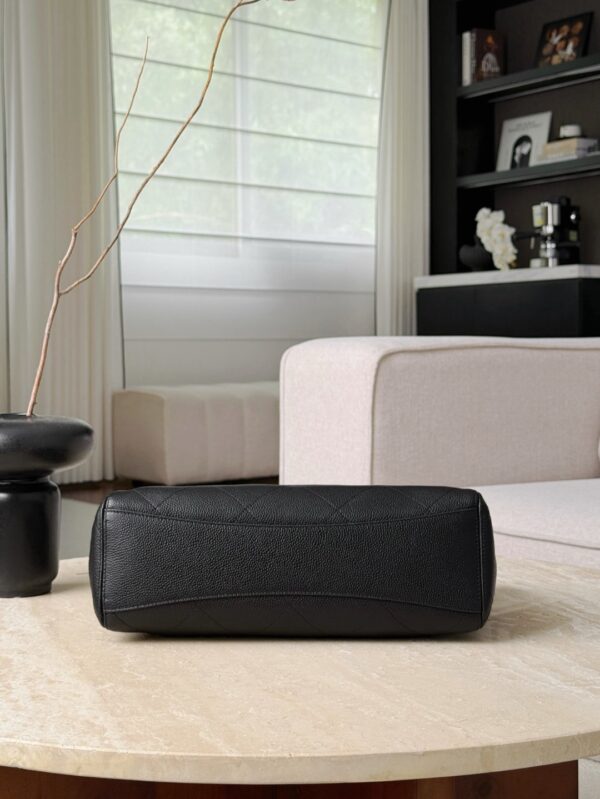 CHANEL Tote Bag Grained Calfskin