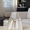 CHANEL 25P Hobo Bag Caviar leather In White