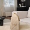 CHANEL 25A Hobo Bag Caviar leather In Beige