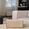 CHANEL 25A Hobo Bag Caviar leather In Beige