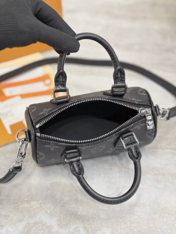 LV Nano Speedy In All Black M26573
