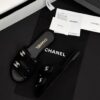 CHANEL Mules Suede Kidskin