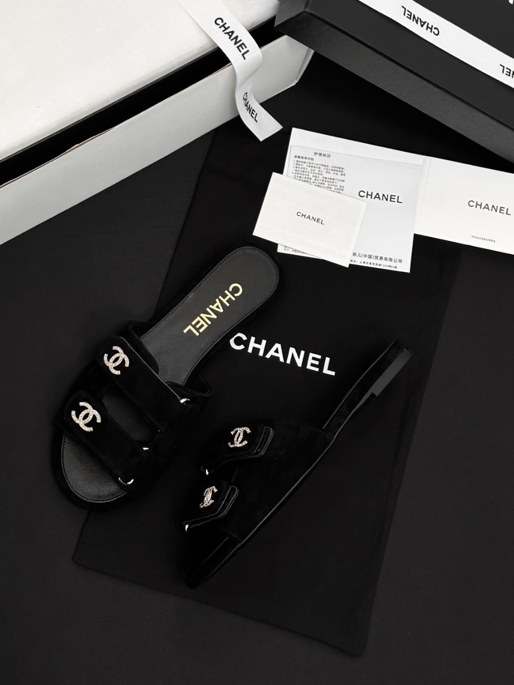 Screenshot CHANEL Mules Suede Kidskin - 图片 4