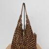 YSL Le 5 À 7 Beaded Bag Light Wood