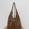 YSL Le 5 À 7 Beaded Bag Light Wood