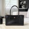 CHANEL Small Tote bag Crocodile embossed calfskin