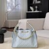 CHANEL 25A Hobo Bag Caviar leather In Light Blue
