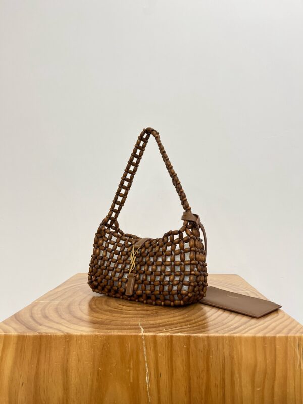 YSL LE 5 À 7 in wood beads