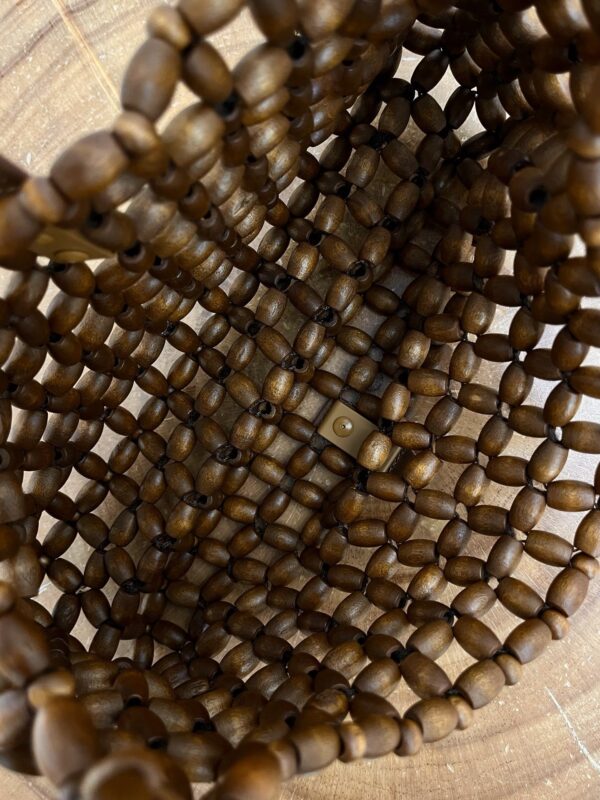 YSL LE 5 À 7 in wood beads