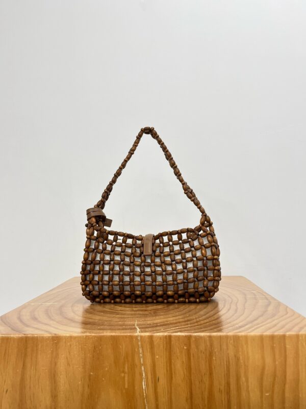 YSL LE 5 À 7 in wood beads