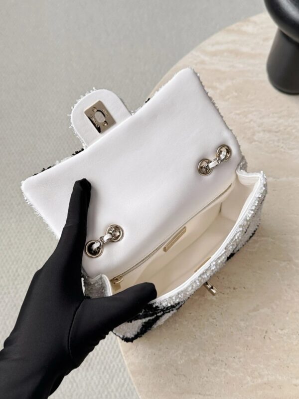 CHANEL Sequin Flap Bag