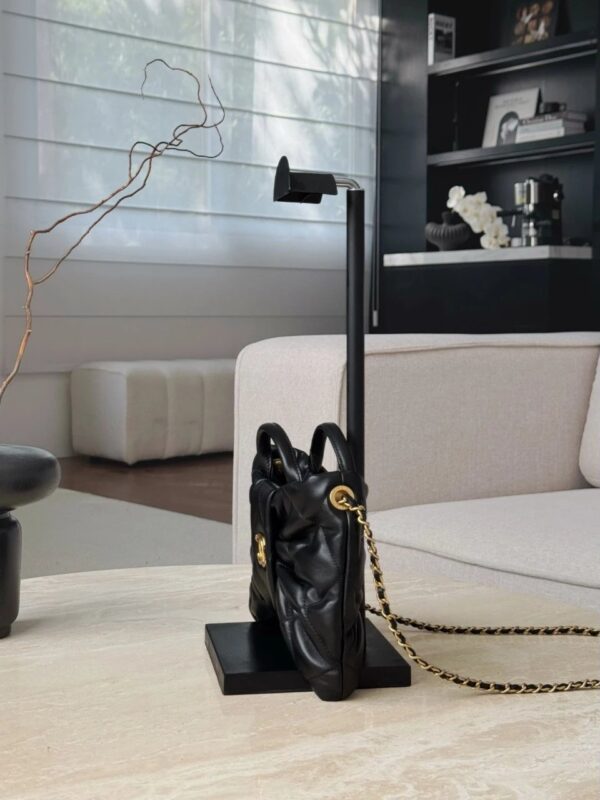 CHANEL bow bag Shiny lambskin