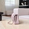 CHANEL Classique Flap Medium Light Pink Caviar Leather