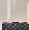 CHANEL 24C handle Classic Flap chain logo lambskin