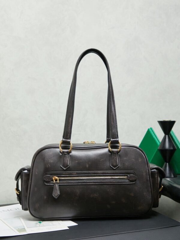 MIUMIU Pocket nappa leather top-handle bag