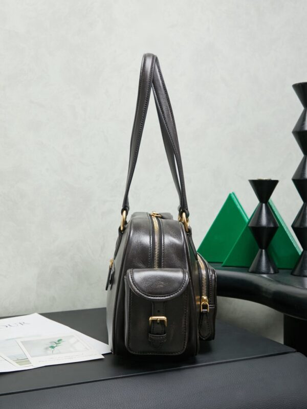 MIUMIU Pocket nappa leather top-handle bag