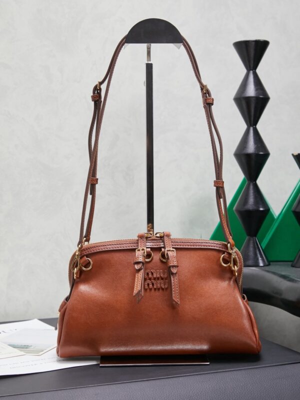 MIUMIU Caprice leather clutch