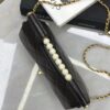 CHANEL 25P Pearl handle chain flap bag