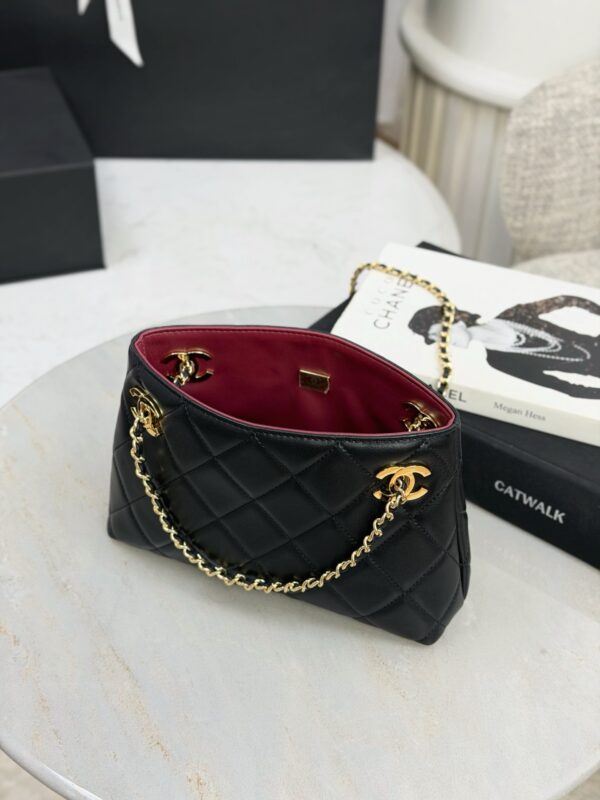CHANEL Small Tote Lambskin