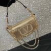 Valentino Garavani Small Locò Embellished Shoulder Bag