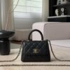 CHANEL Mirco Cocohandle Grained Calfskin