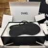 CHANEL Leather flip flops
