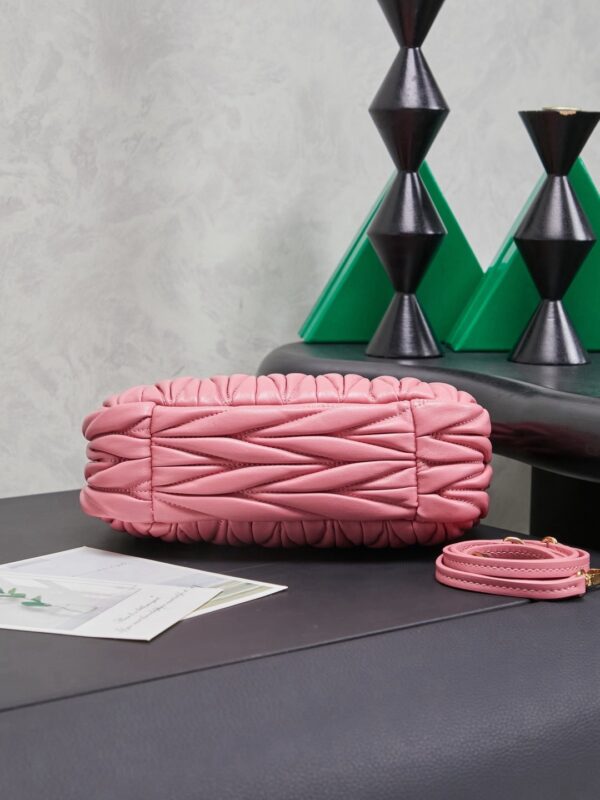 MiuMiu Wander matelassé nappa leather hobo bag